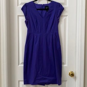 J Crew suiting Regal purple dress